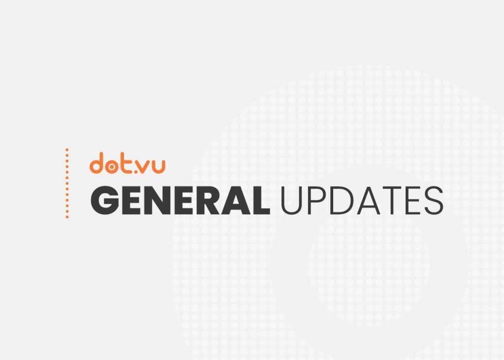 Dot.vu General Updates