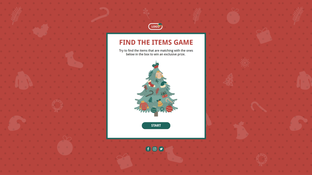 Dot.vu Find the items Game template