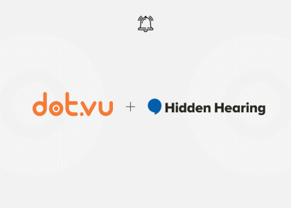 Hidden Hearing works with Dot.vu