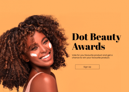 Product Vote for beauty products template
