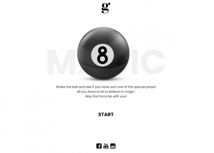New on the Dot.vu Marketplace:Magic 8 Ball template