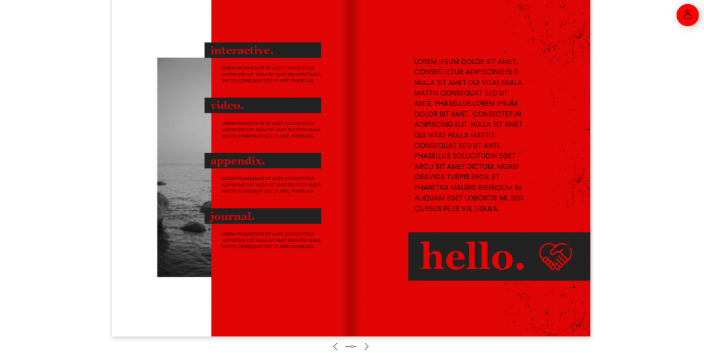 Internal Educational Flipbook Template