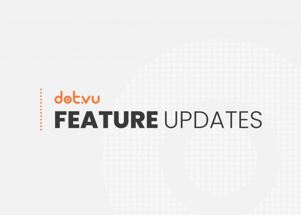 Dot. vu 3 features updates