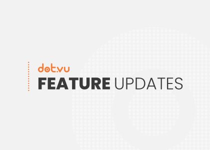 Dot.vu has three new features