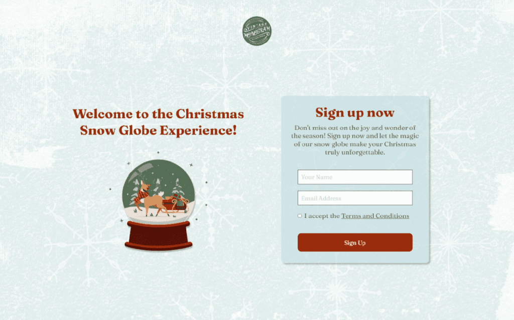 Christmas Discount Card template by Dot.vu