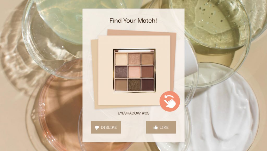 Swipe and Win template by Dot.vu
