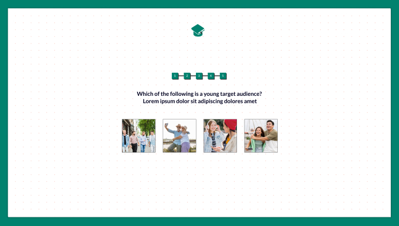 Assessment Test with Product Recommendation template by Dot.vu