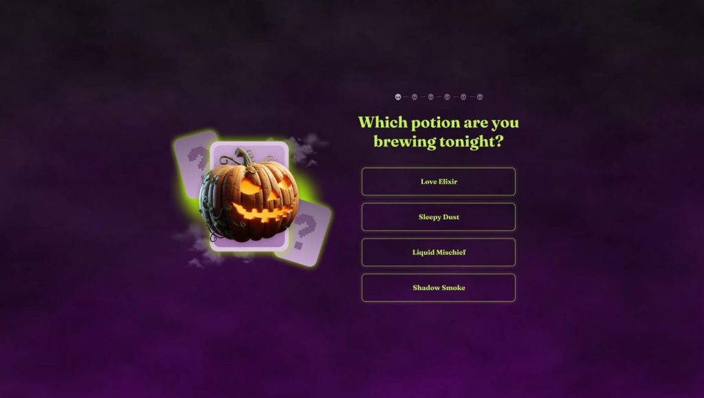 Halloween Personality Test Template