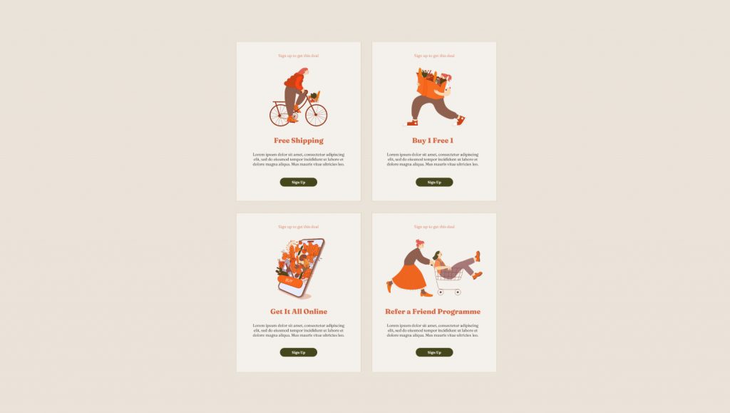 Thanksgiving Giveaway Landing Page Template