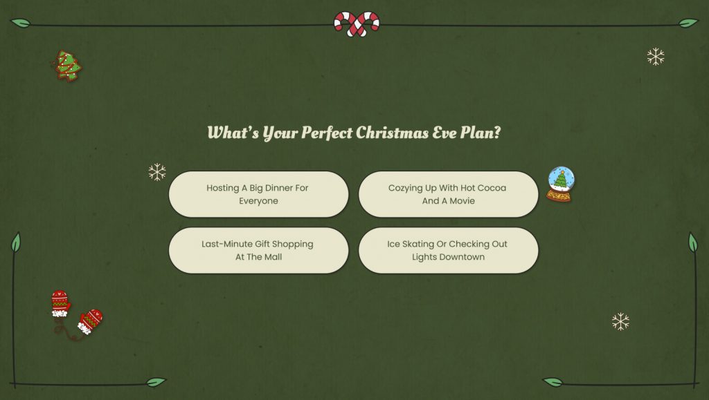 What’s Your Christmas Character Personality Test Template